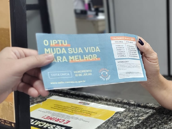 Penúltima parcela do IPTU 2024 vence em 11 de novembro